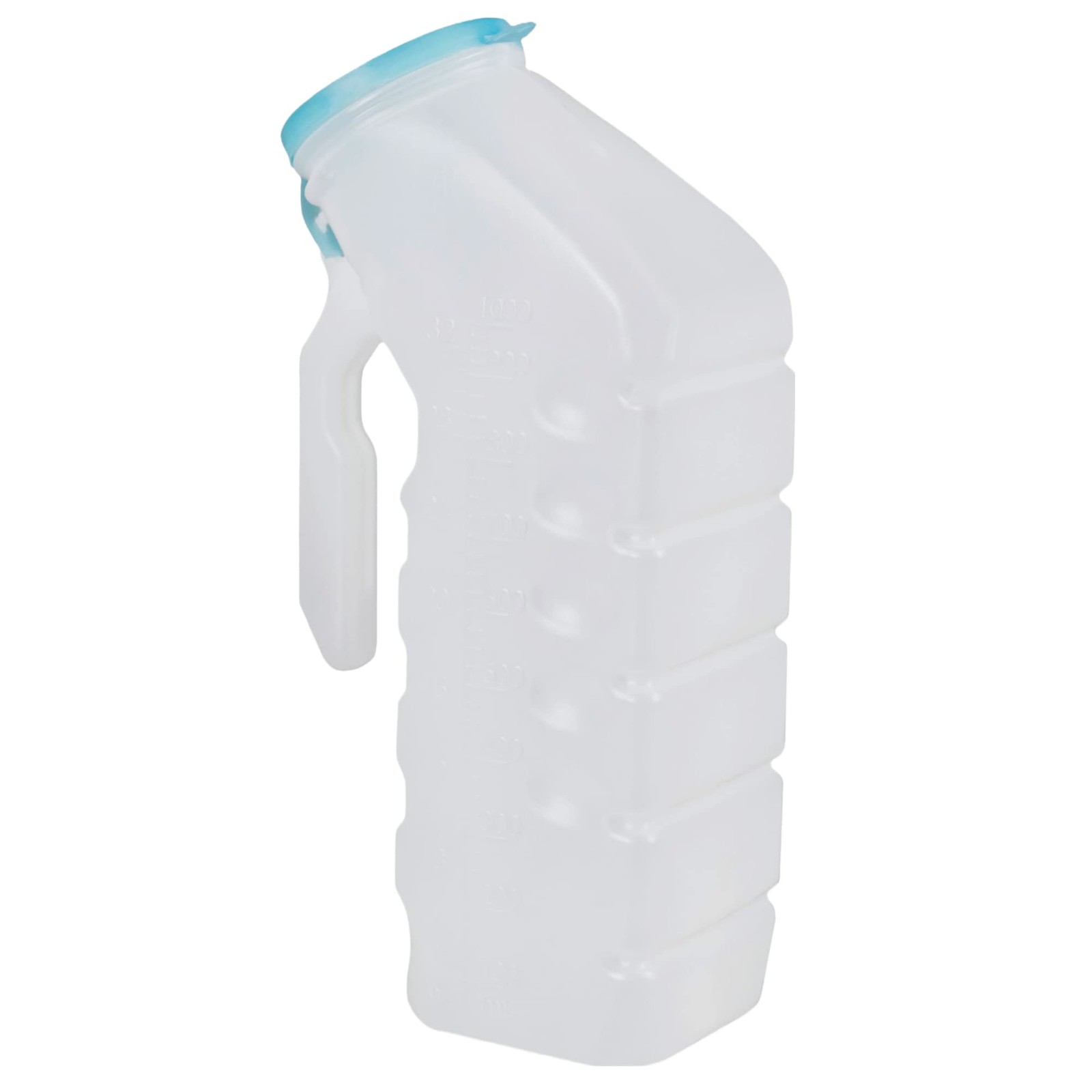 Male Urinal with Glow in The Dark Cover [32oz Pack of 2] Portable Pee Bottles…