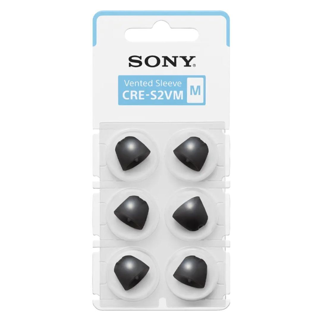 Sony CRES2VM Vented Medium 3 Pair Sleeve for C20 OTC Hearing Aid