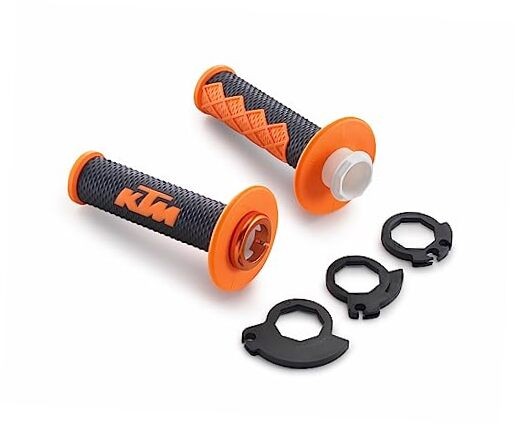 Closed Lock On Hand Grip Set, 300, 350, 450, 500, XC, XC-W, SX-F, EXC-F, 1999