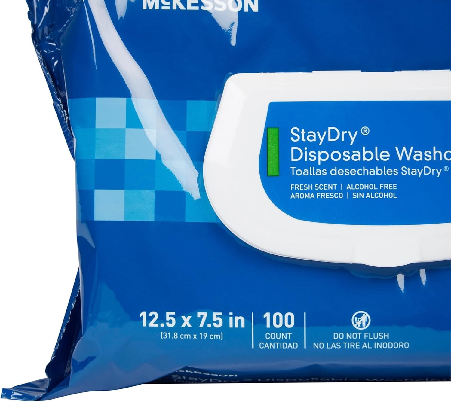 Staydry Nonwoven Wipes with Aloe – Eco-Friendly Washcloths for Gentle Cleansing