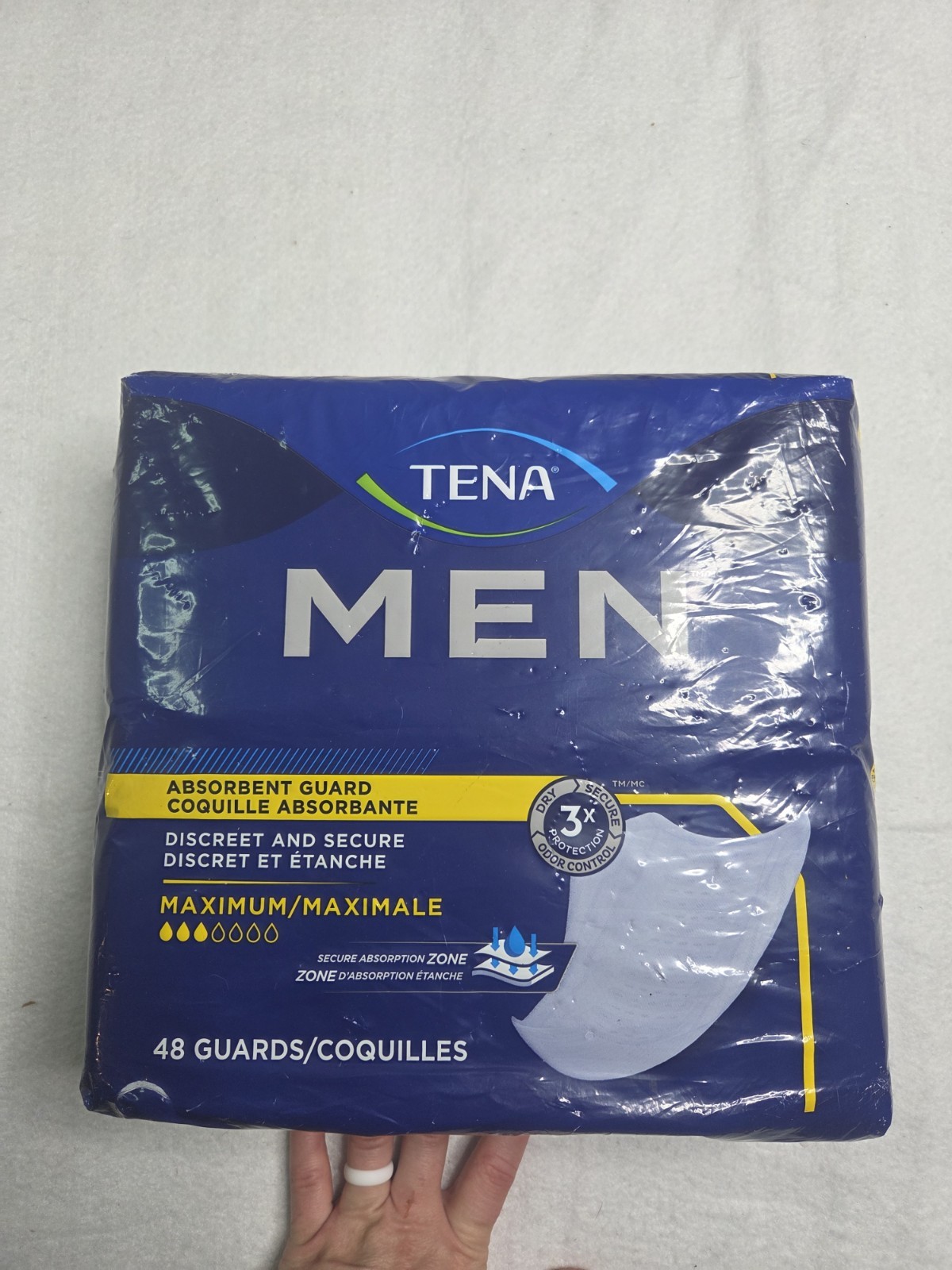 Tena Incontinence Guards for Men, Moderate Absorbency, 48 Count