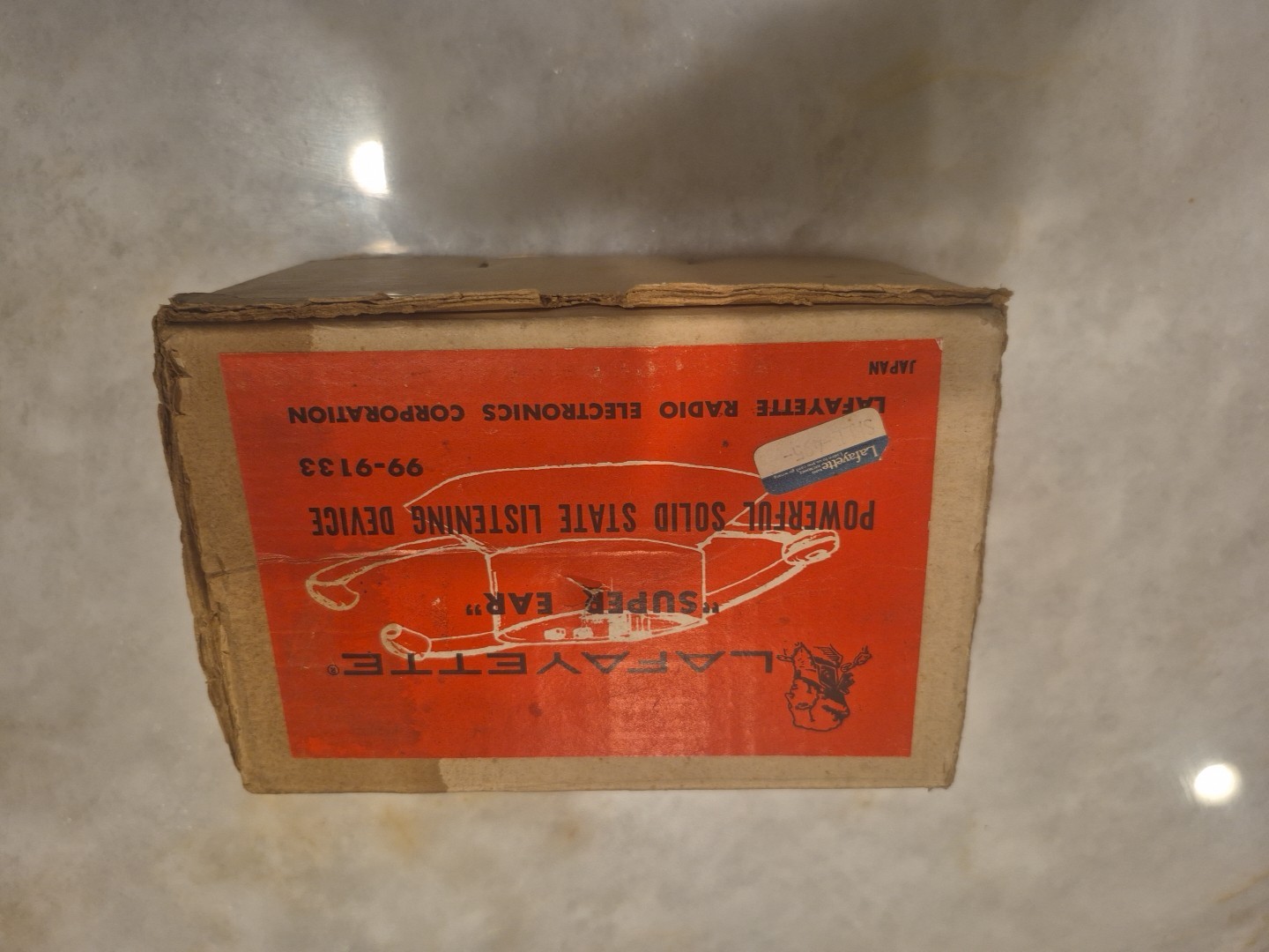 Lafayette “Super Ear”  model 99-9133. Listening Device. Super Ear Tested