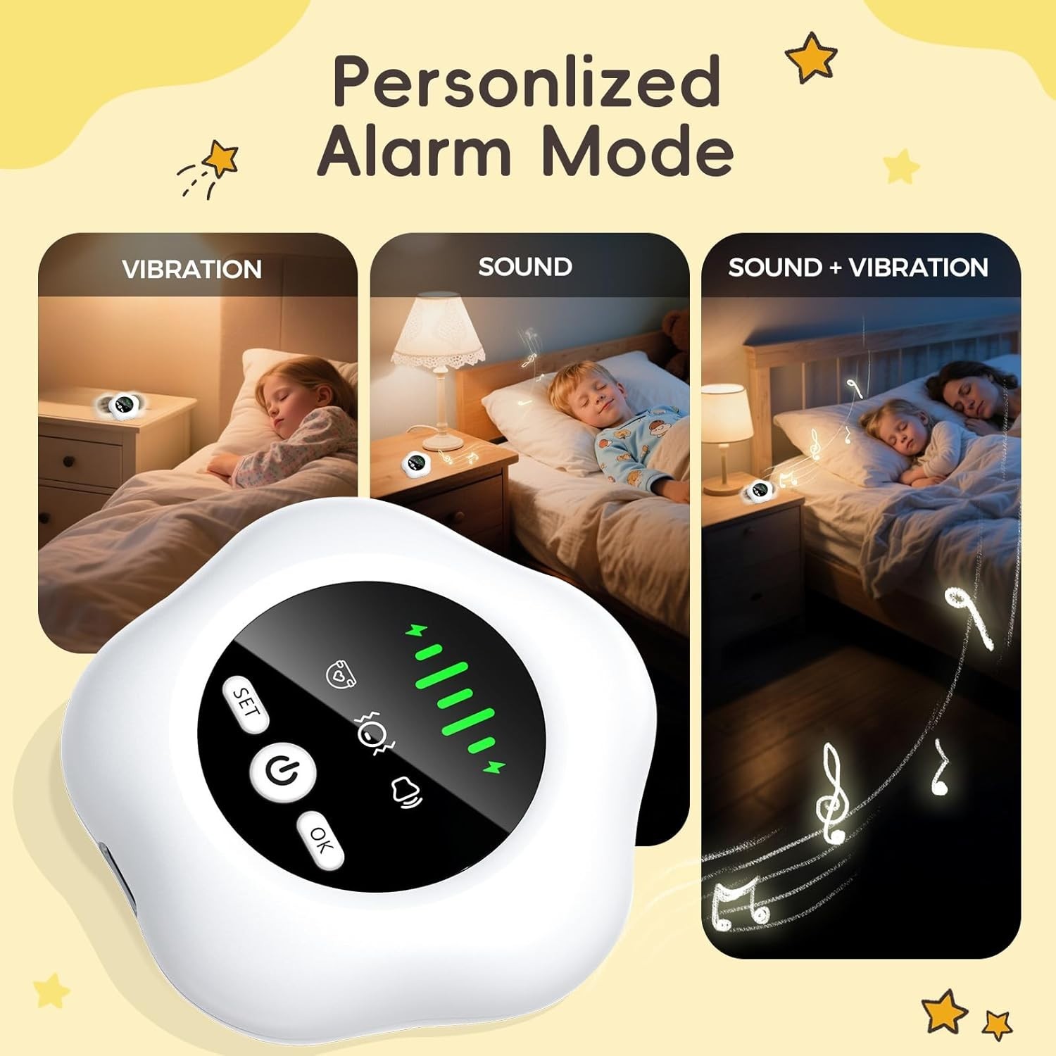 Bedwetting Enuresis Alarm Wireless for Boys and Girls, Compact & Comfortable NEW