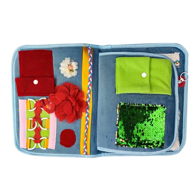 Fidgets Blanket Dementia Therapy Aid Sensory Blanket Dementia Aid Sensory Toy
