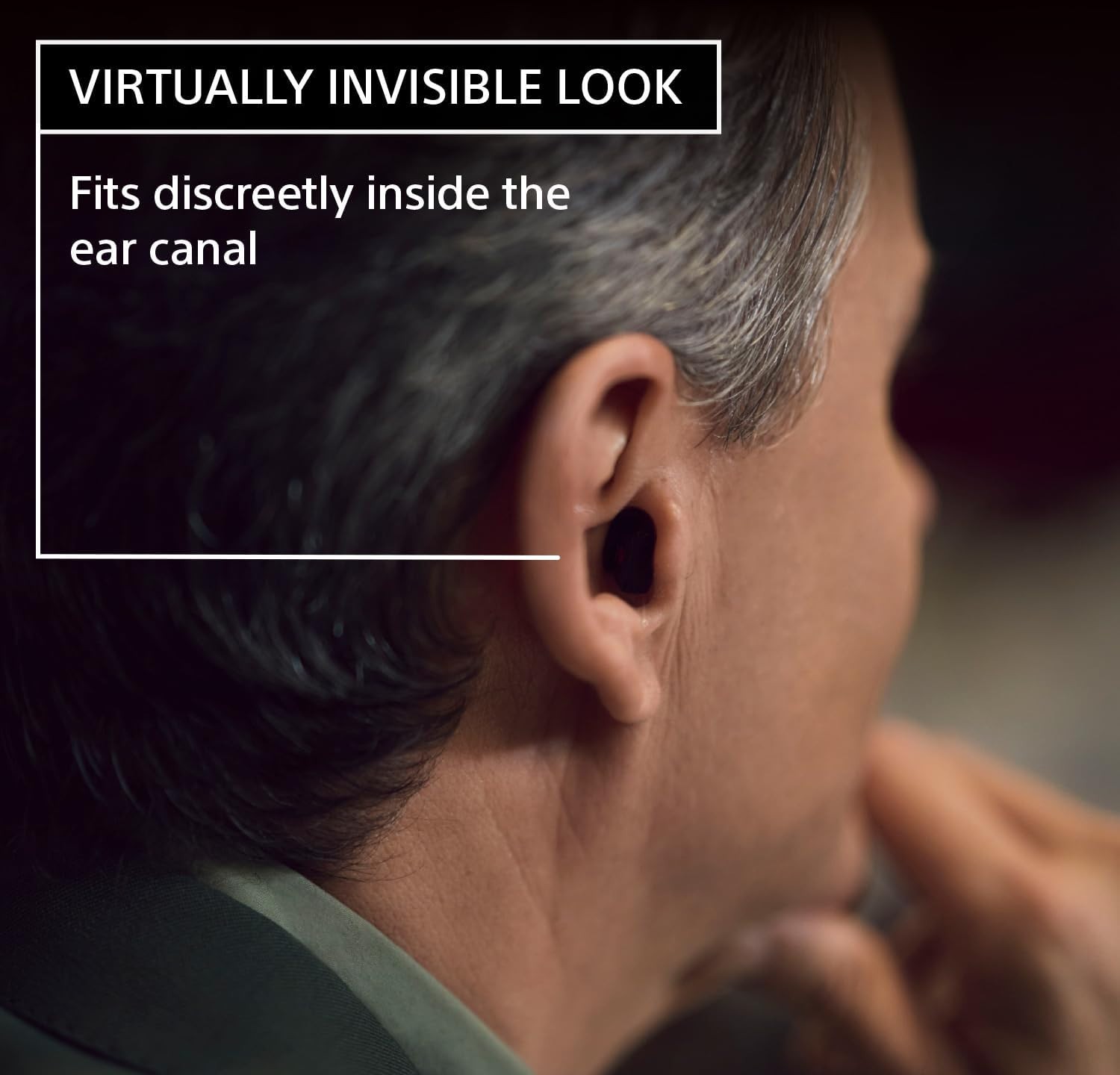Sony CRE-C20 Self-Fitting Rechargeable OTC Hearing Aids