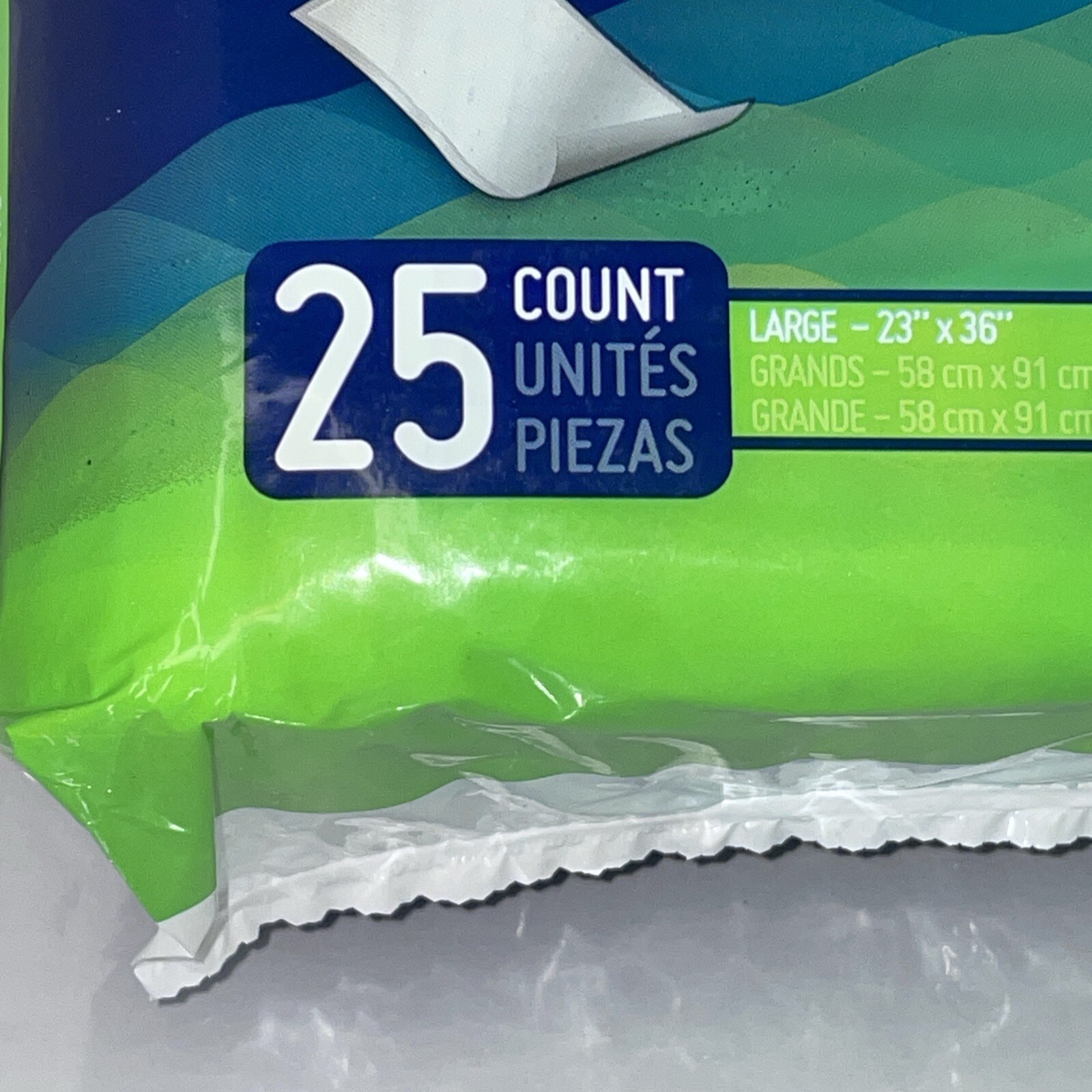Prevail UnderPADS 125 Count Lg NIB 23×36 Moisture Proof Barrier Extra Strong 1F9