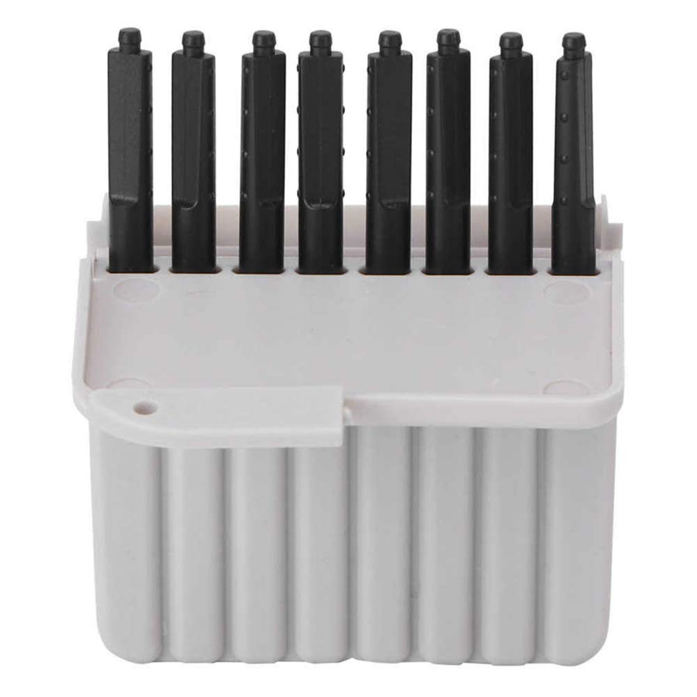 Hearing Aid Wax Guard Filters Replacement Cerumen Stop Supply Cleaning Black