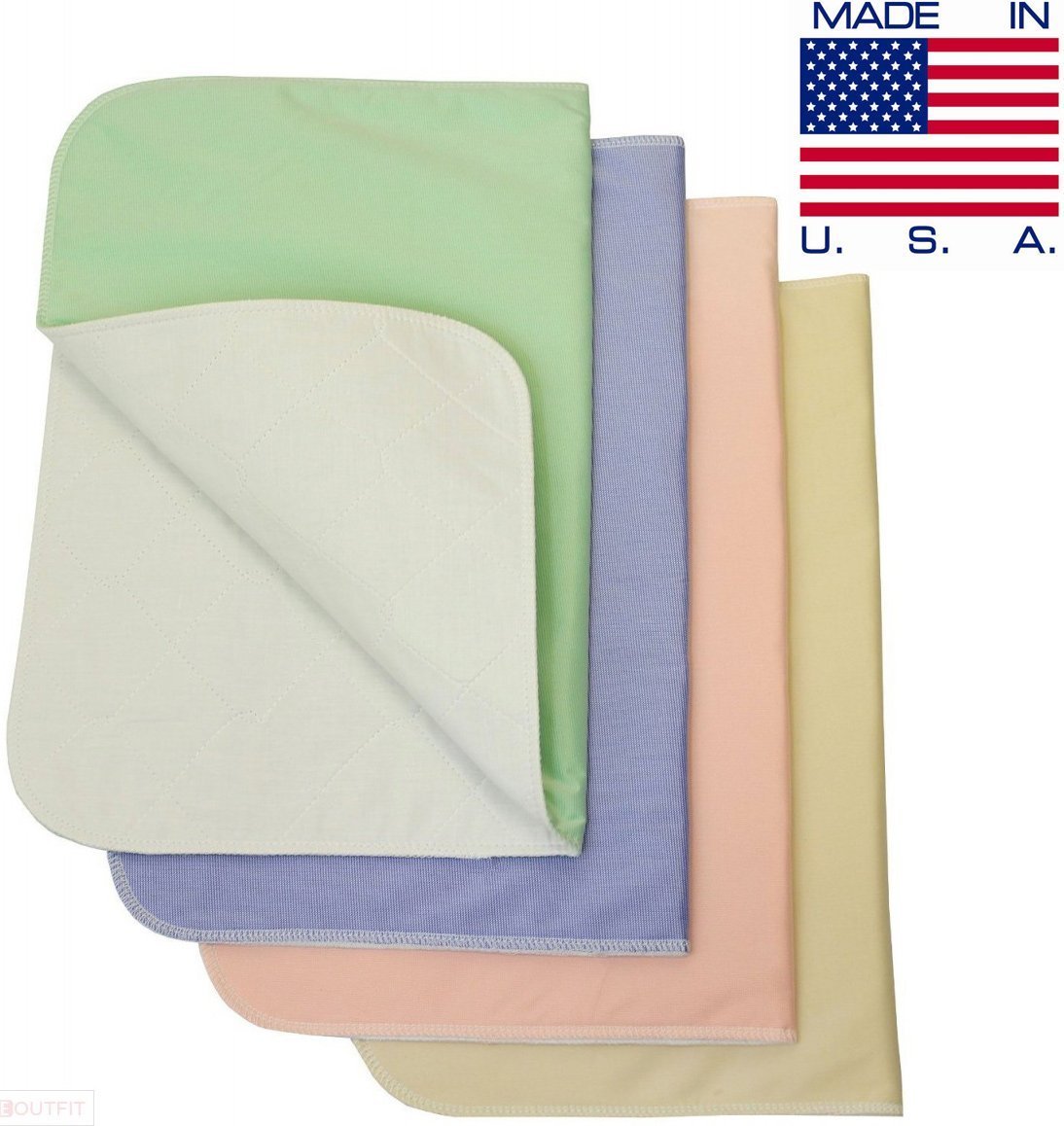 Washable Bed Pads Chair Pads / Incontinence Small Underpad – 18×24 – 4 Pack