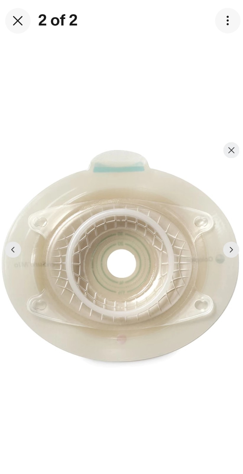 1box (5 each) 16951 Coloplast Deep Convex Ostomy Barrier Red