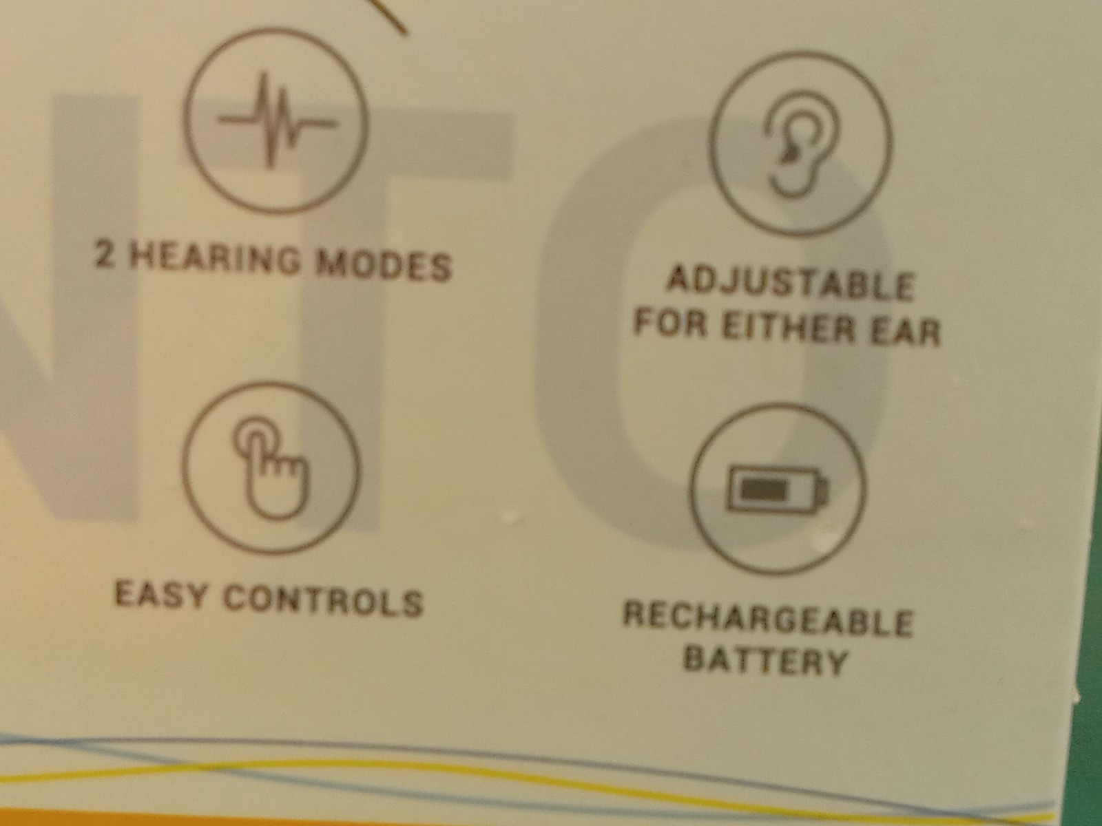 Britzgo Entry Level Rechargable Digital Hearing Amplifier Bha-203, Blue,