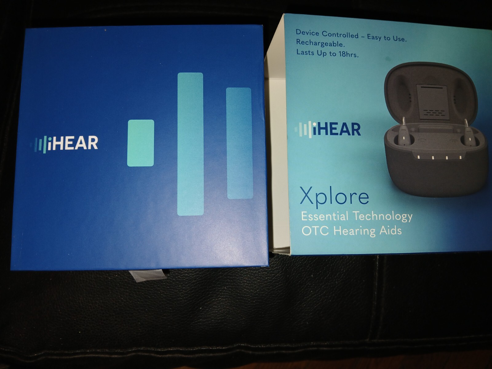 Open Box brand new w/ packaging iHear Xplore Rechargeable OTC Hearing Aids