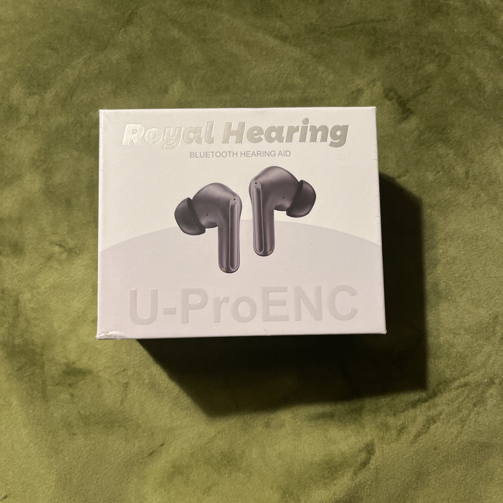 Royal Hearing U-ProENC Bluetooth Hearing Aid BTE Black Rechargeable Both Ears