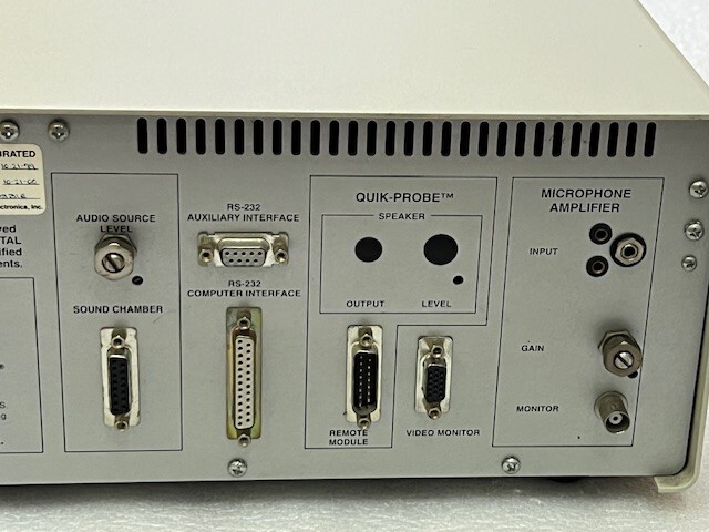 Frye Electronics FONIX 6500-CX Hearing Aid Test System Electronics Module Used
