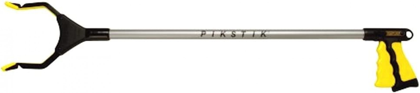 PikStik P321 32″ Yellow Aluminum Pro Reacher Grabber Extender Pickup Tool