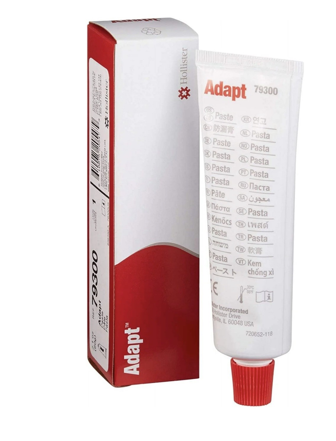 Lot of 3- Hollister Adapt 79300 Ostomy Skin Barrier Paste 2.1 oz New *Lot of 3*