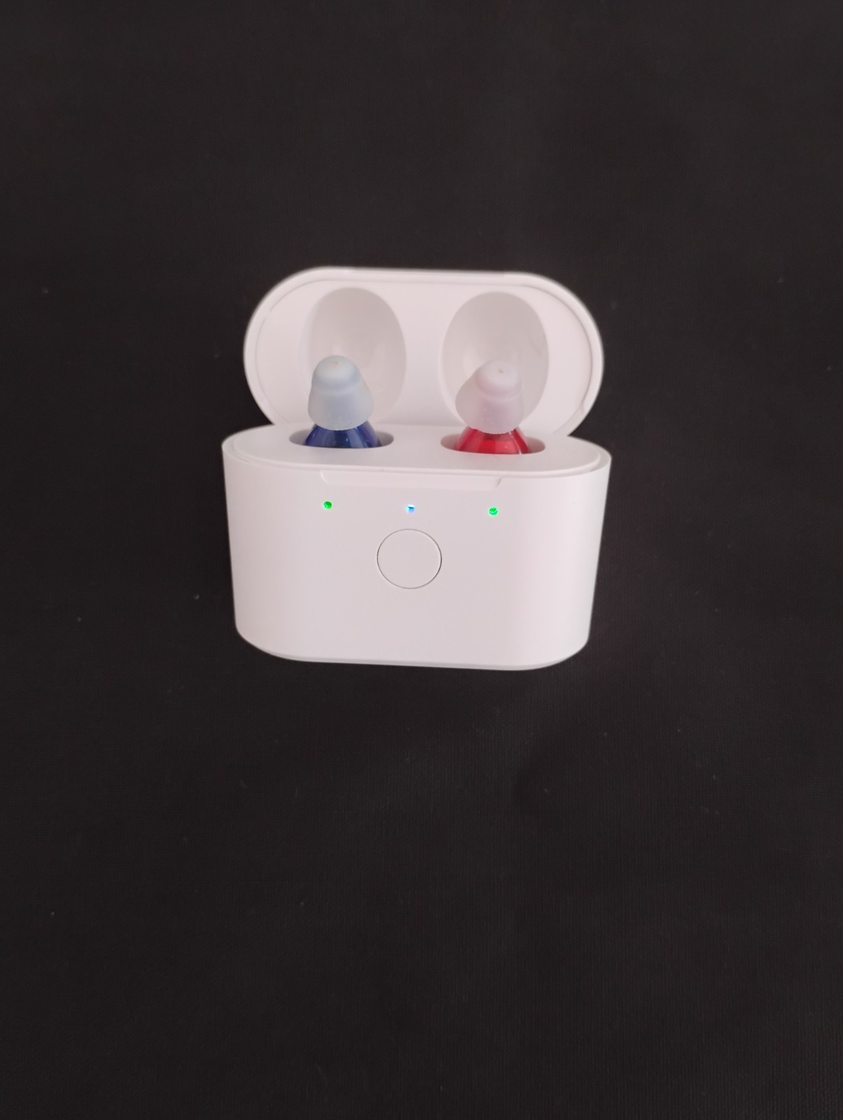 PAIR RECHARGEABLE tiny digital amplifiers 3 programs NOISE & HIGH FREQUENCY USA