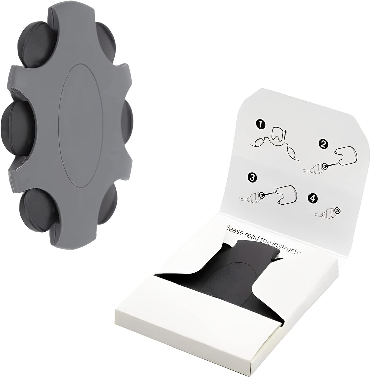 Oticon ProWax MiniFit Hearing Aid Filters – 3 Pack of 18 Durable Rubber Guards