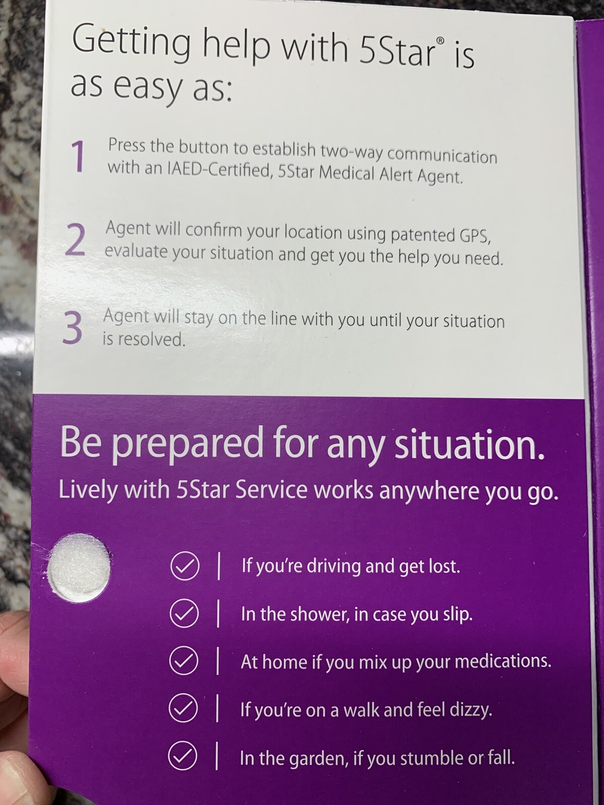 NEW GreatCall® Lively® Mobile Medical Alert Urgent Response Device