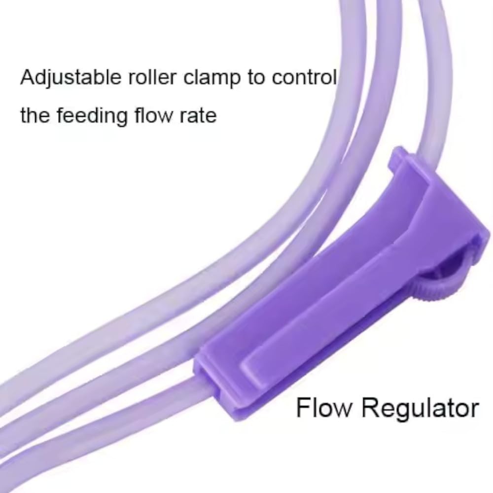 2 Pack 1200ML Disposable Enteral Feeding Bags with Slip Tip Connector – Health C