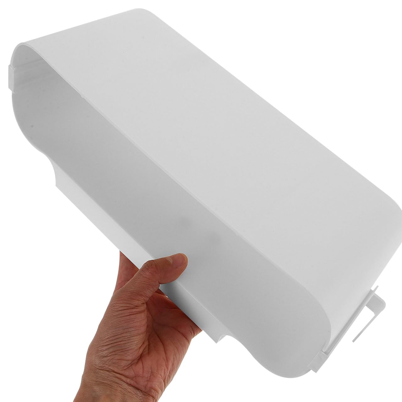 Bedside Caddy for Dorm Bed, Plastic Bedside Hanging Organizer with Side Hooks…