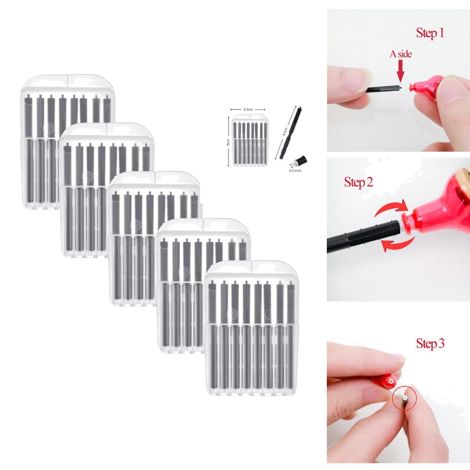 Hearing Aid Wax Guard Filters Hear Clear Cleaning Kit Traps Accessory 40 Count