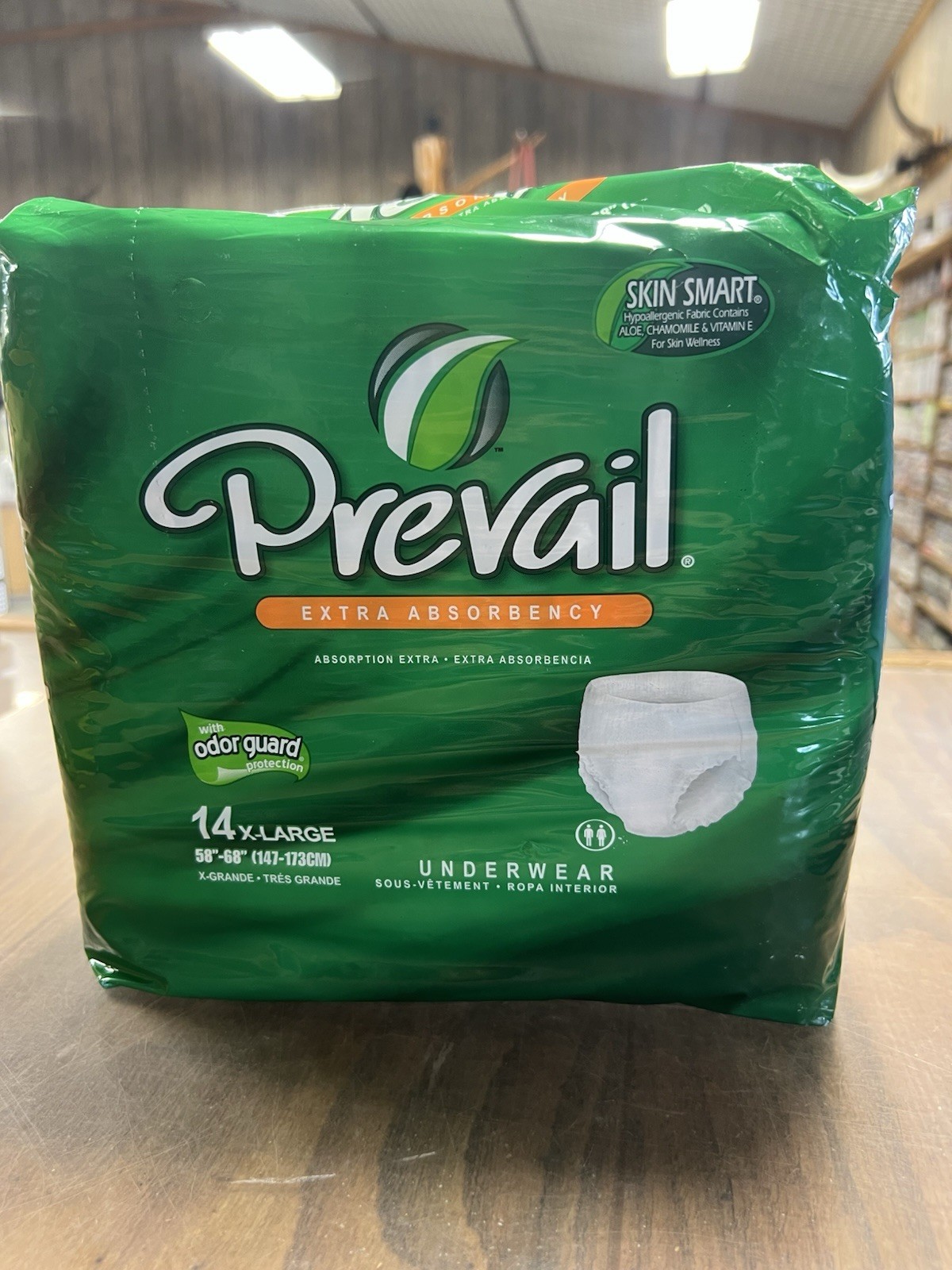 Prevail Extra Absorbency Skin Smart Underwear 14 XL count
