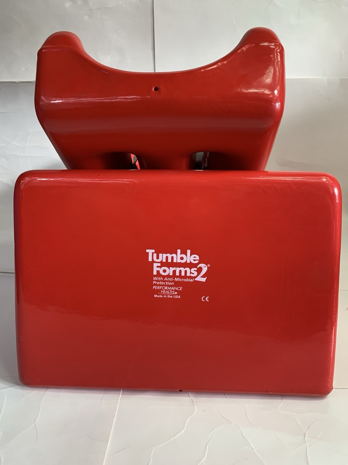 TUMBLE FORMS 2 Small Red Feeder Seat & Positioner Base Excellent Condition USA