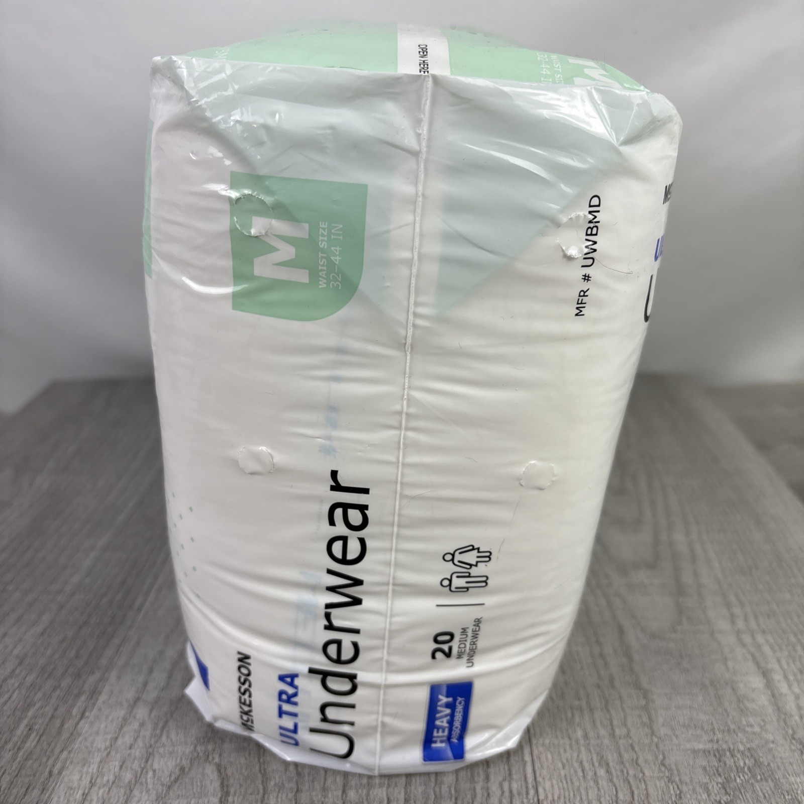 McKesson Adult Disposable Pull On Up Underwear Diapers M Heavy Absorbency 20 Ct