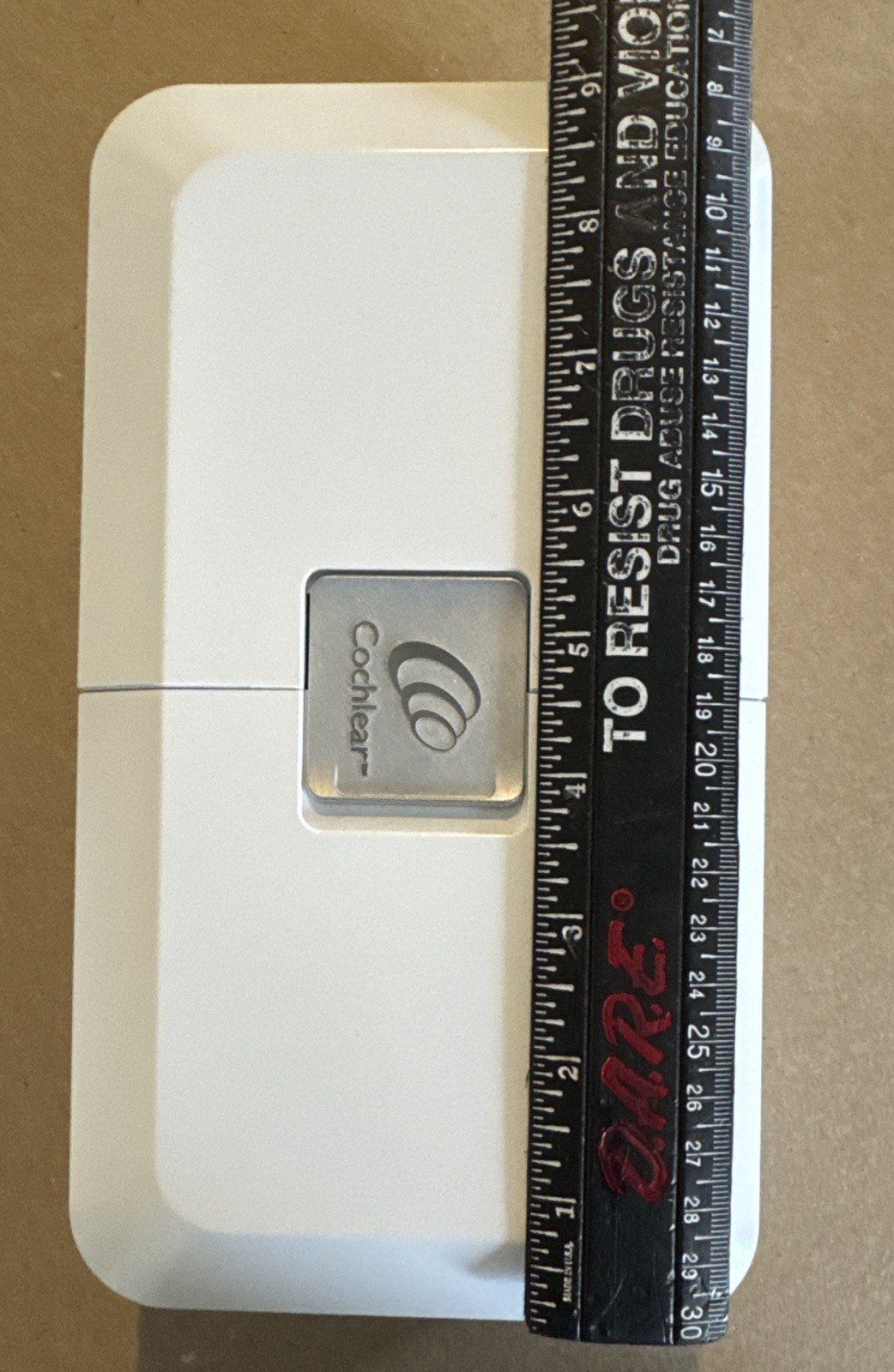 Cochlear BAHA Storage White Hard Case ONLY