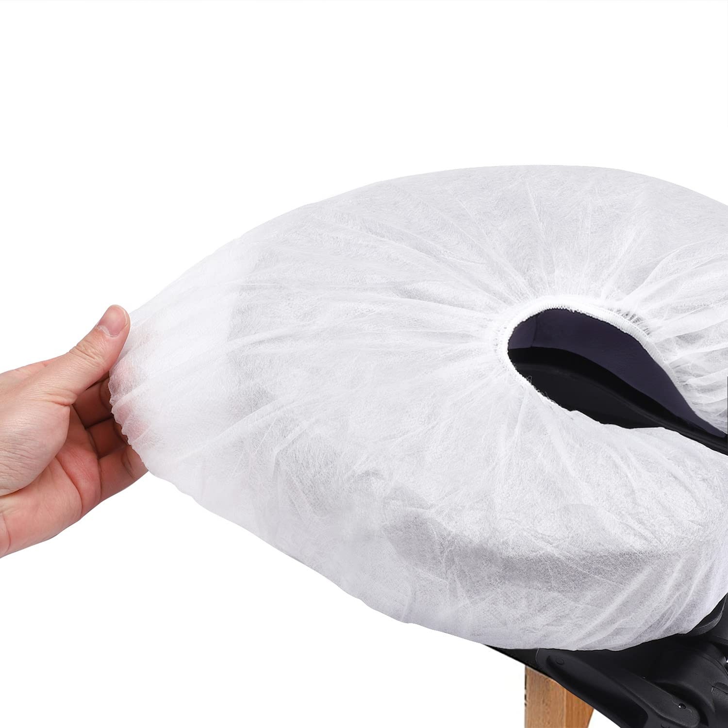 Noverlife 100PCS Disposable Fitted Face Cradle Covers