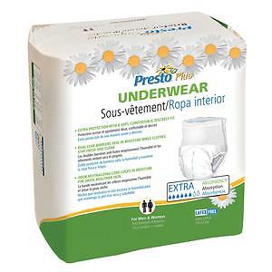 Maximum Absorbency Underwear, White, SMALL 25-32in (Waist) 20 Count