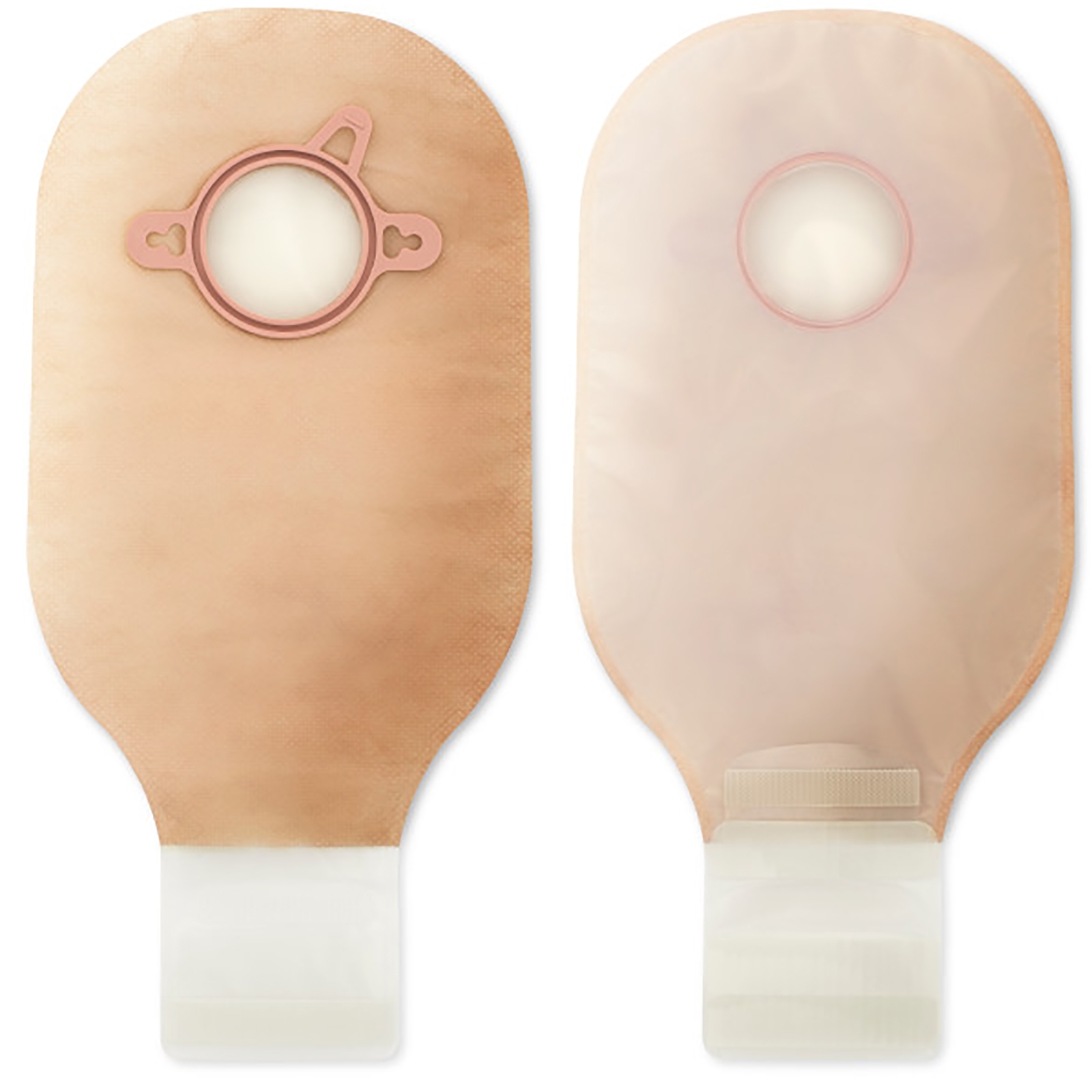 New Image Drainable 12″L 2pc System Colostomy Pouch 2.75″ Flange 18134 10 Ct