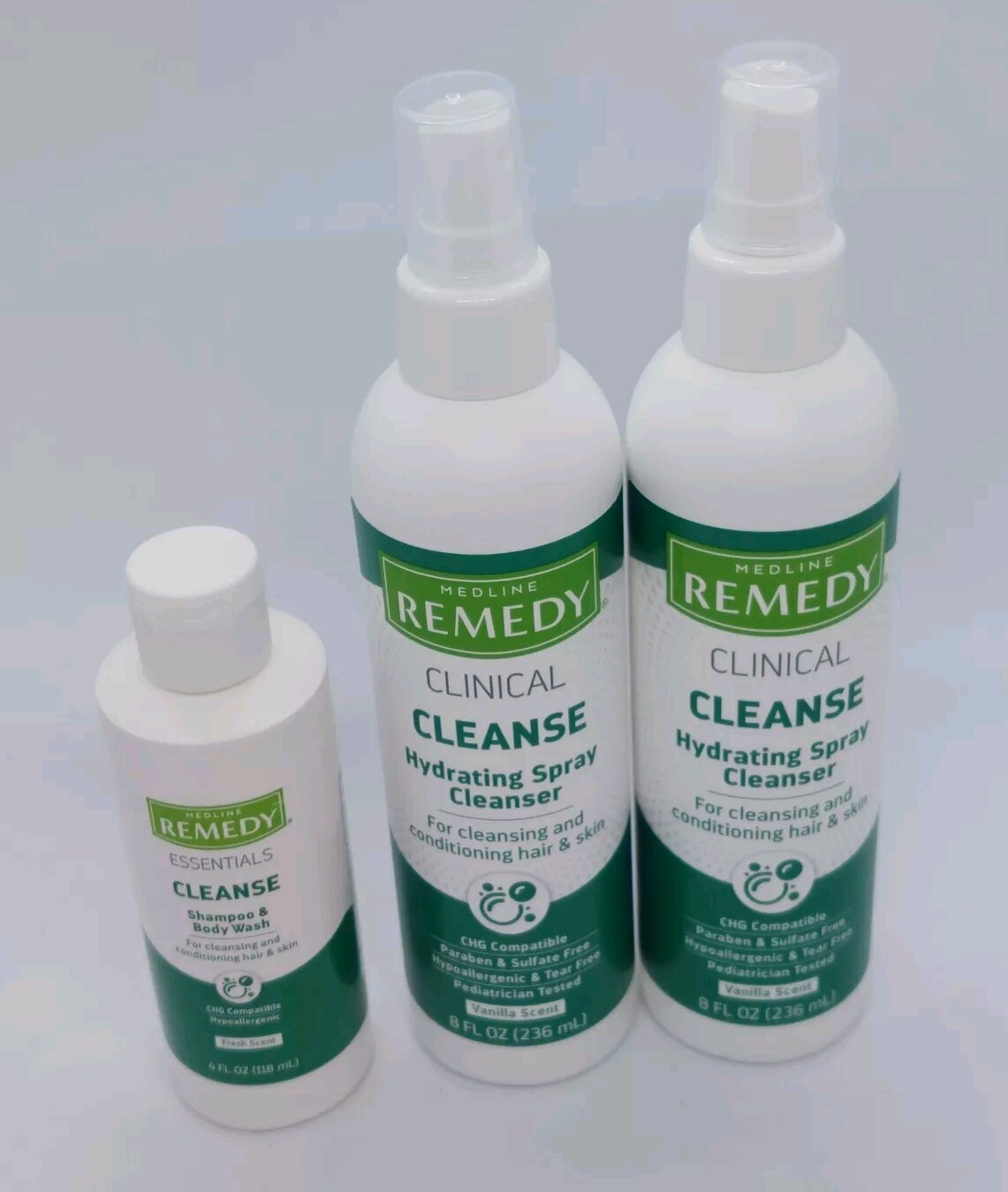 Remedy Essentials Cleanse Shampoo Body Wash 1 And Spray Cleanse Conditioner 2