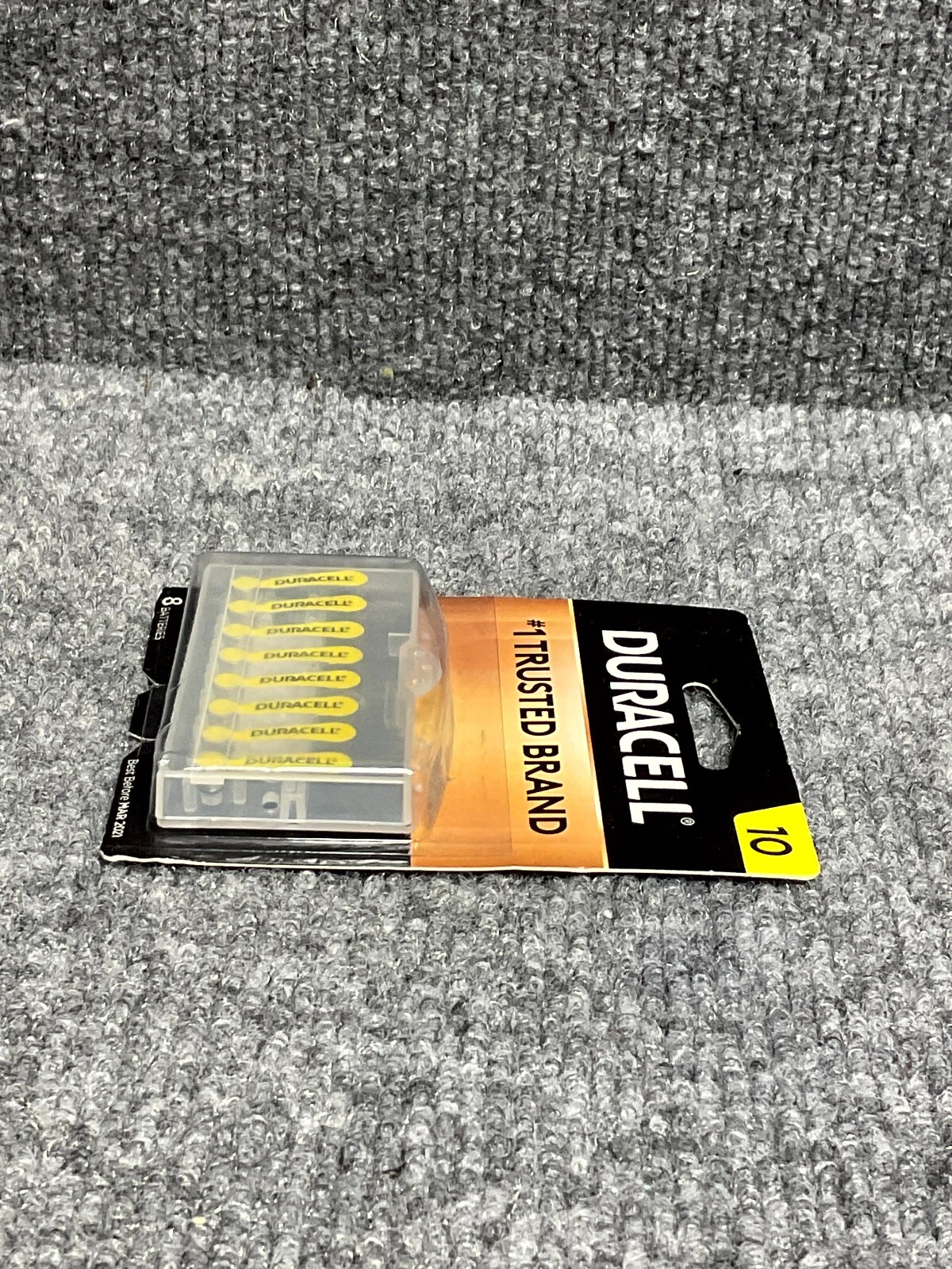 Duracell DA10B8ZM 56 Pack Hearing Aid Batteries Size 10 Zinc Air 1.45 Volt