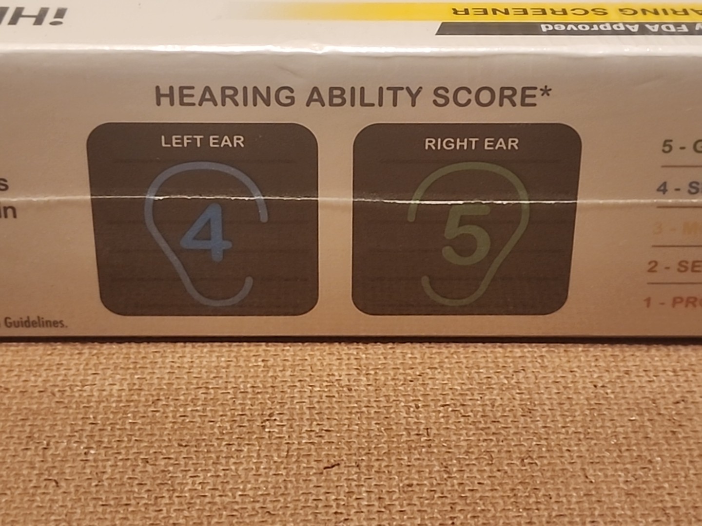 iHear Test Home Hearing Screener USB Powered Calibrated Earphones Up to 5 Users