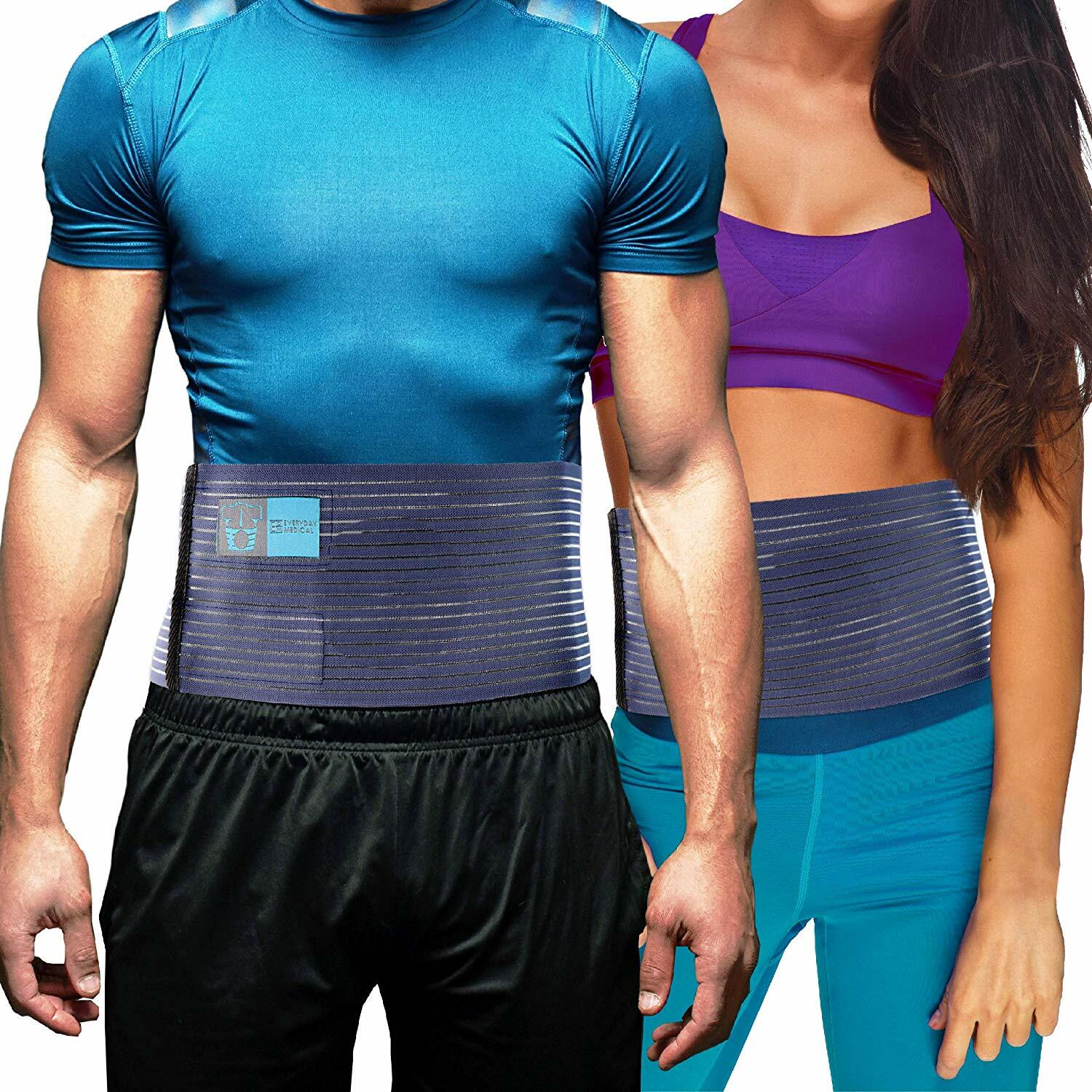 Umbilical Hernia Belt – for Women and Men _ Abdominal Hernia Binder for Belly Bu