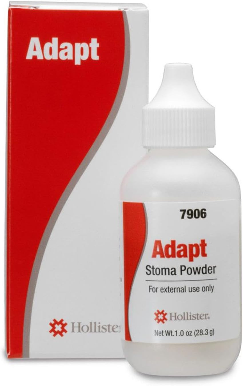Pack of 2 Hollister 7906 Adapt Ostomy Powder 1 oz Bottles New