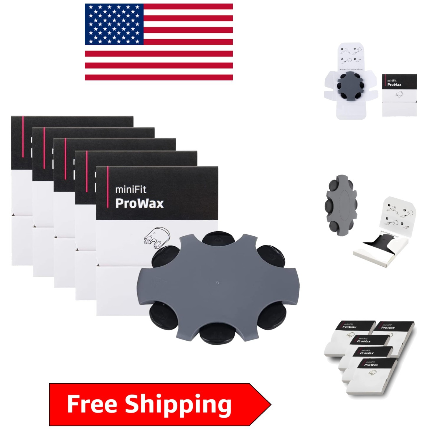 Replacement Wax Filters for Oticon Hearing Aids – 5 Packs of 30 Units