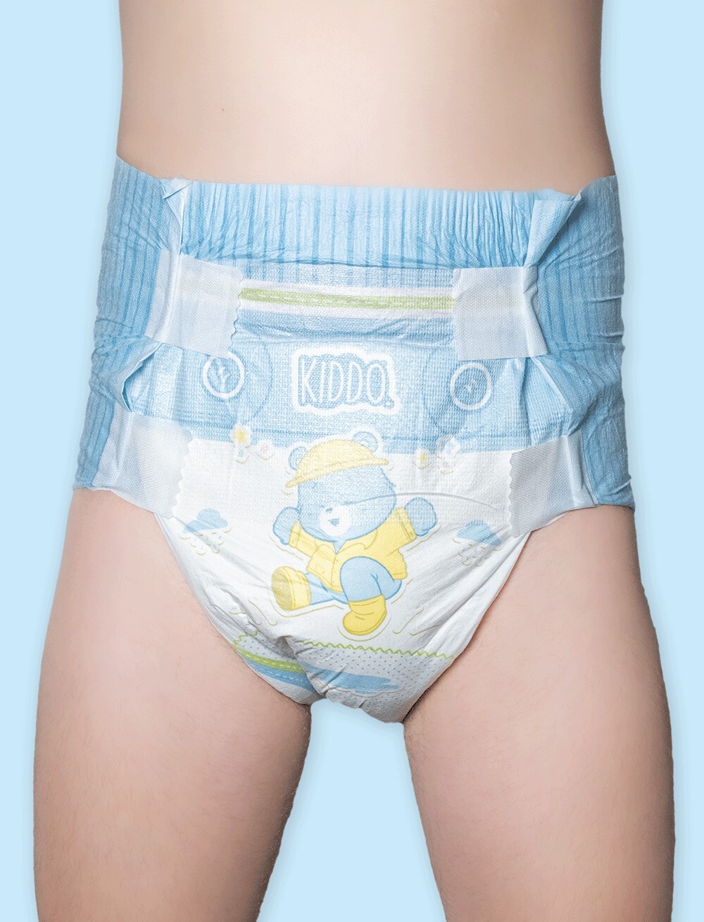 2-Pack of New Teddy’s Ultra 4 Tape ABDL Adult Diaper Size Large Cloth Backed
