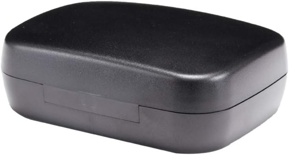Hearing Aid Case Hard Portable Storage Black