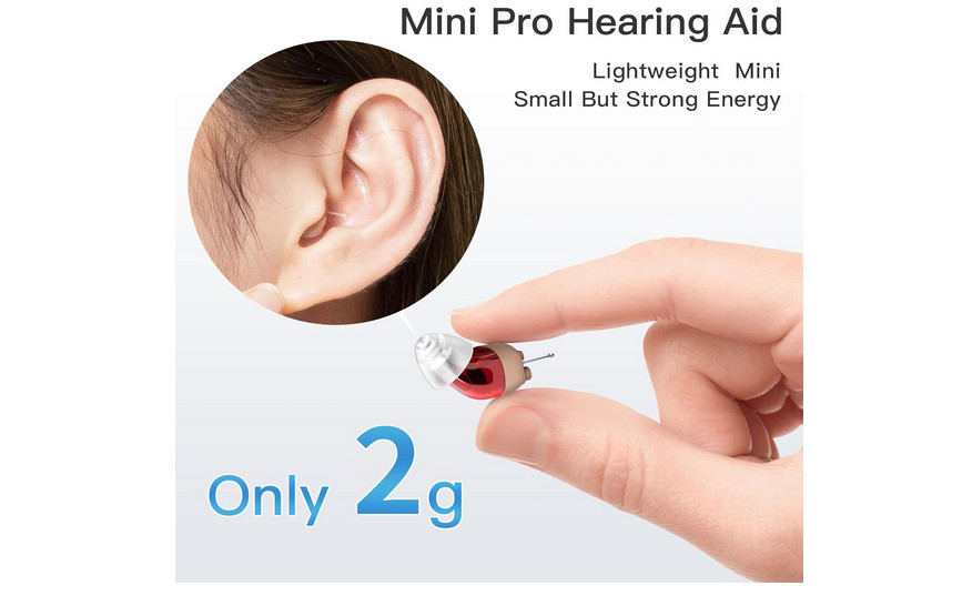 Tomore Rechargeable Hearing Aids -Noise Cancellation, Comfort Fit, Superi Sound!