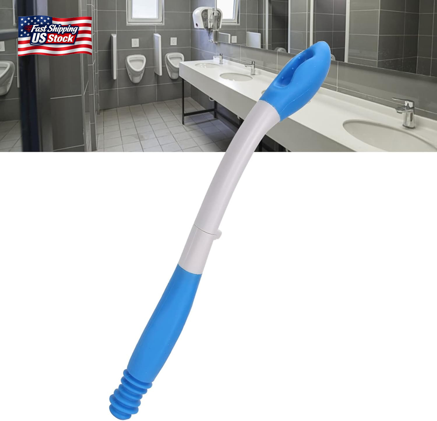 Toilet Aid Wiper, Toilet Tissue Aids Long Handle Reach Comfort Bottom Wiper Self