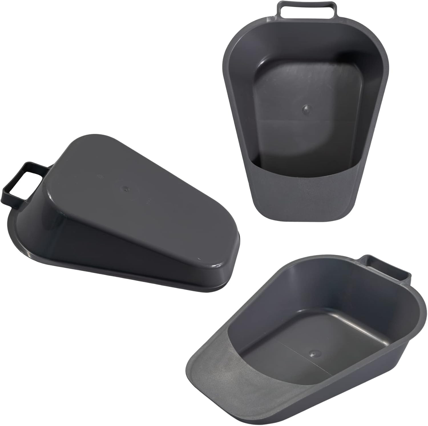 Fracture Bedpan – Portable Easy Clean Plastic Bed Pan – Female Urinal with Built