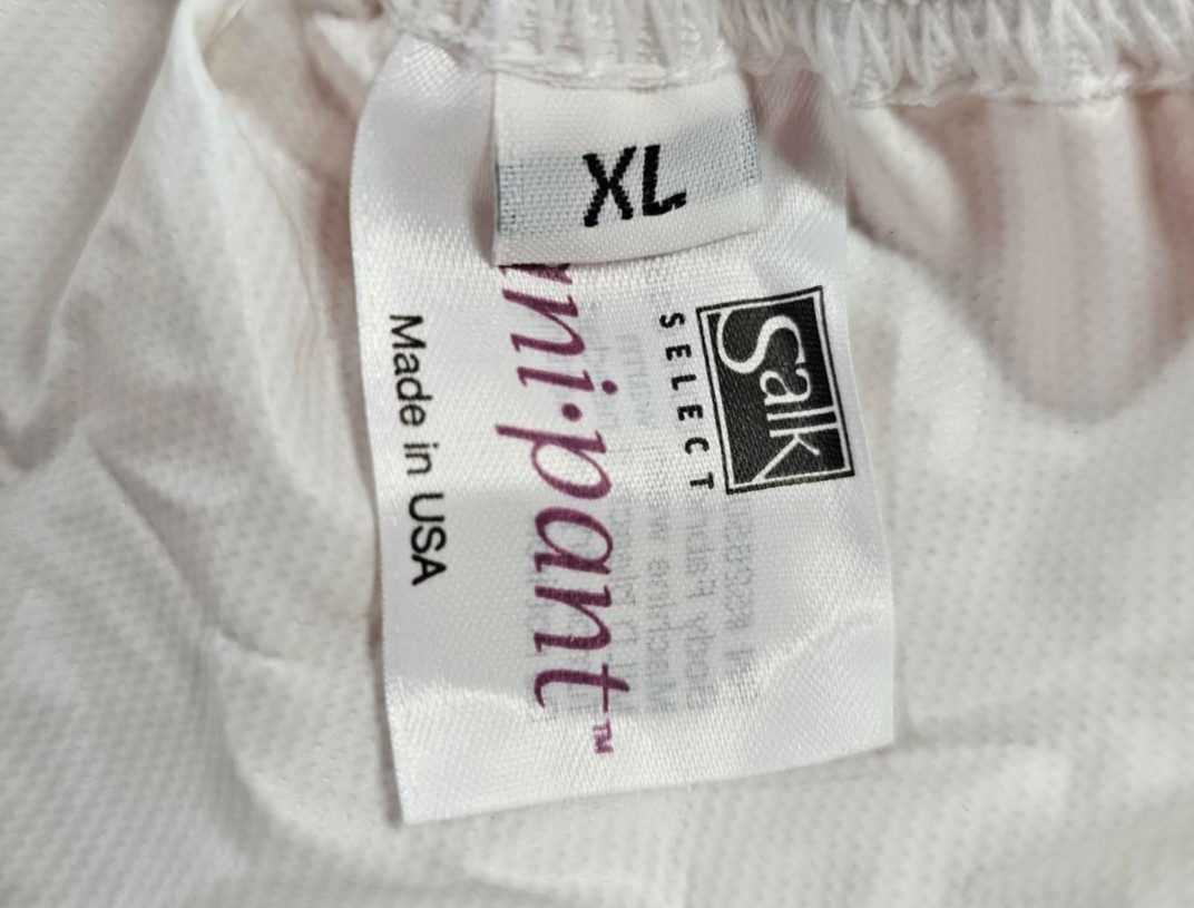 50 PACK of Sani-Pant Pull On XL Waterproof Adult Diaper Cover White, Made in USA