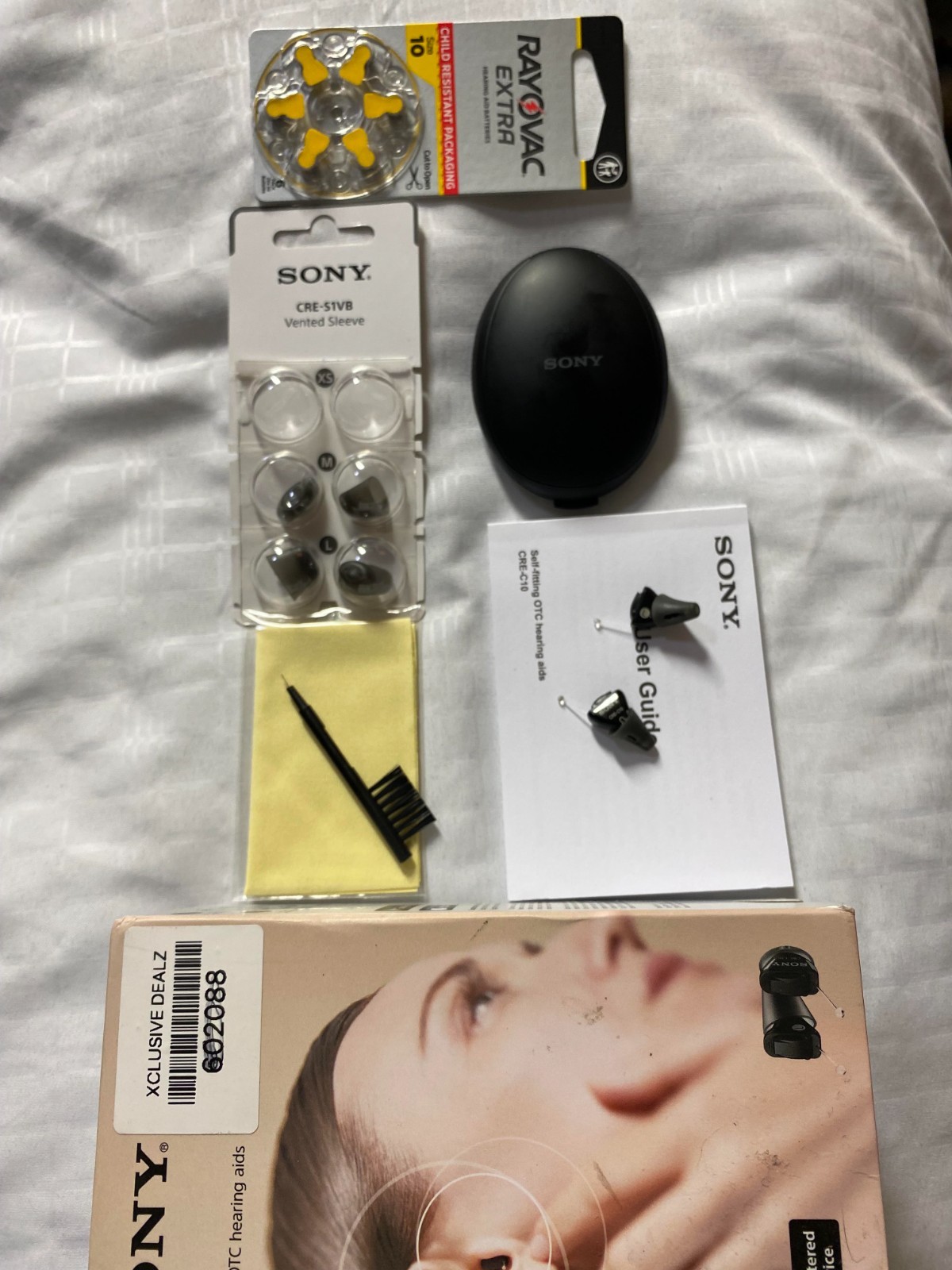 hearing aids sony cre-c10 . tested .