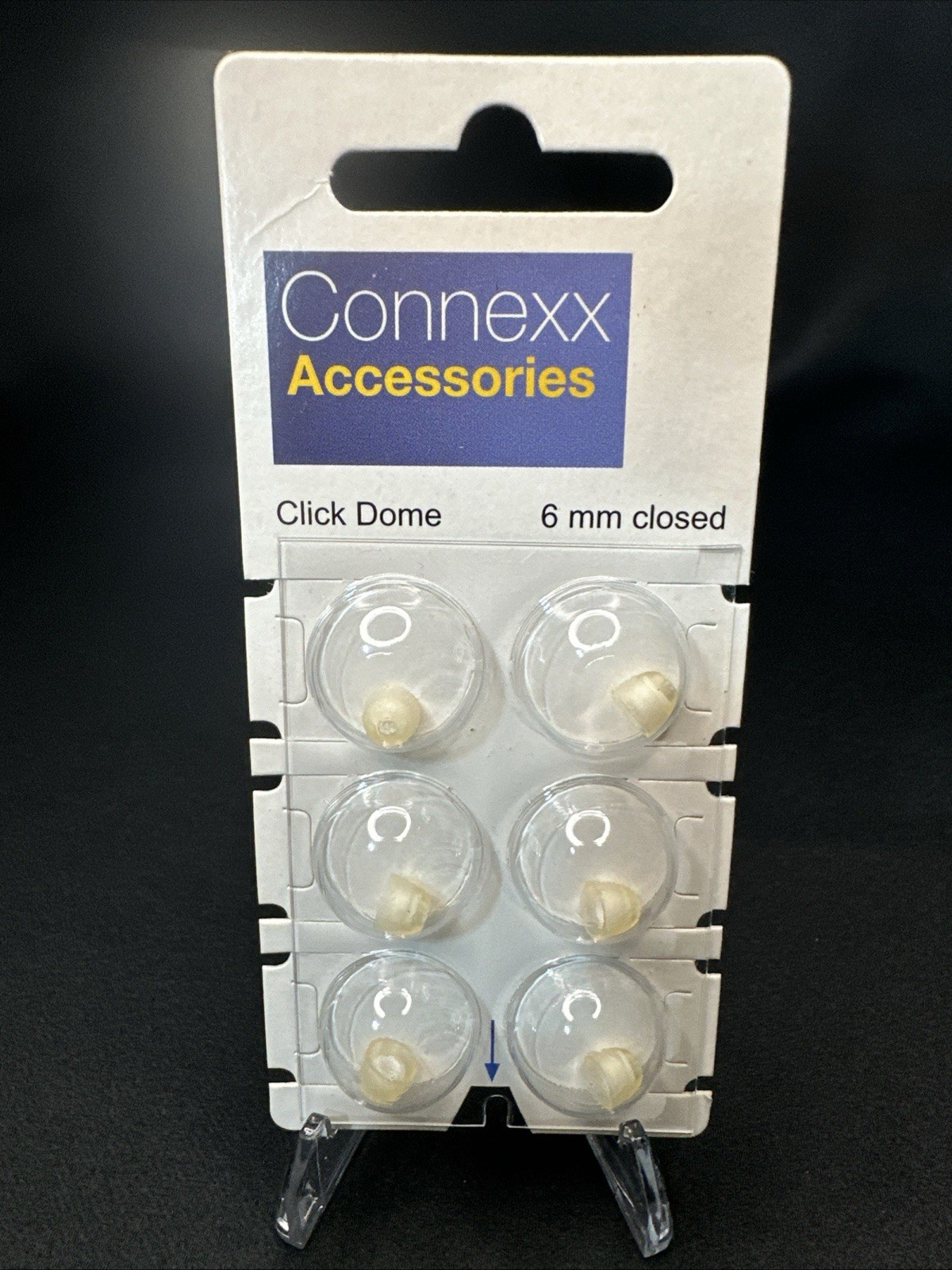 Signia Connexx 6mm Closed Click Domes / Rexton (6 domes) NEW. Formerly Siemens