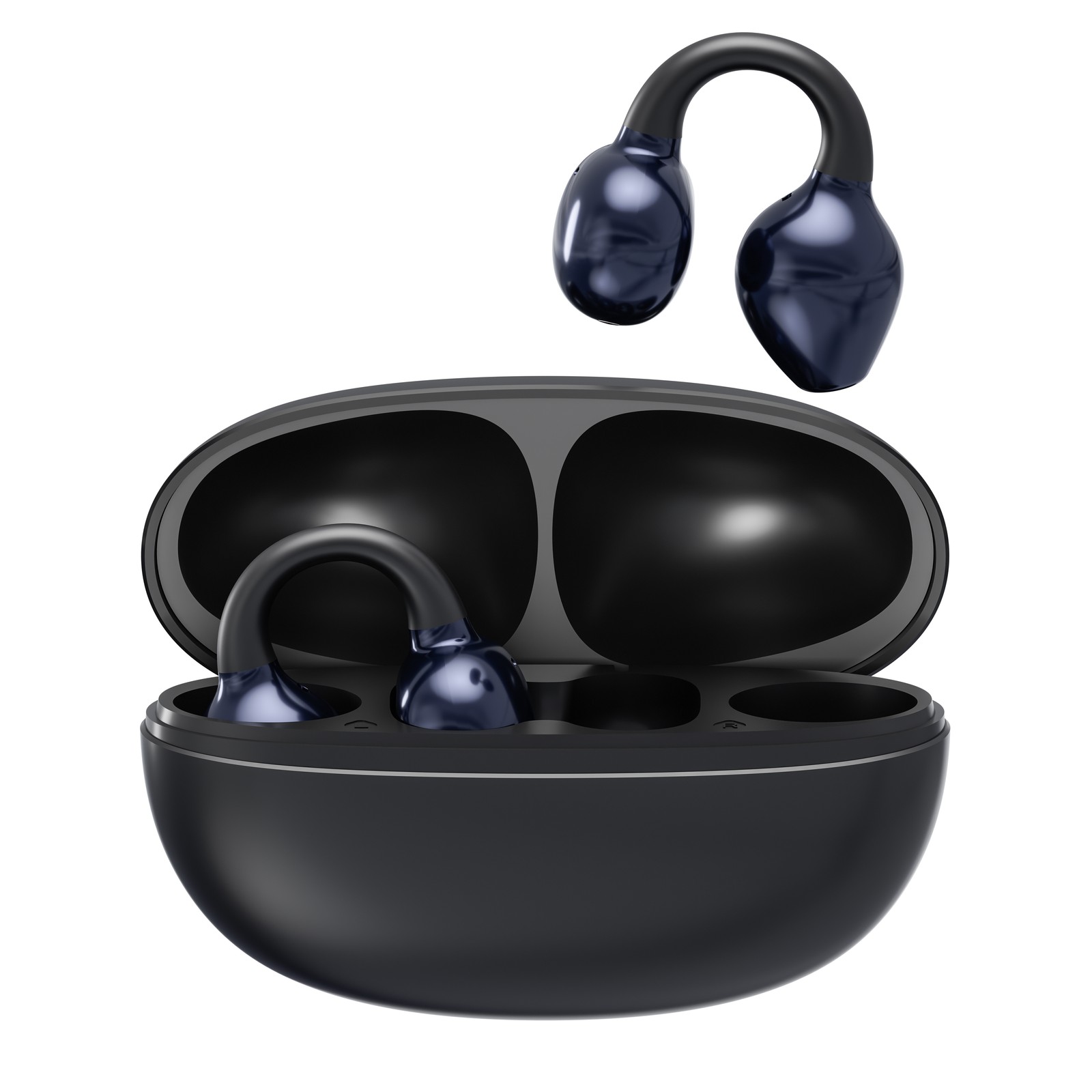 Digital Clip-On Hearing Aid with 16-Channel Noise Reduction for Crystal Clear
