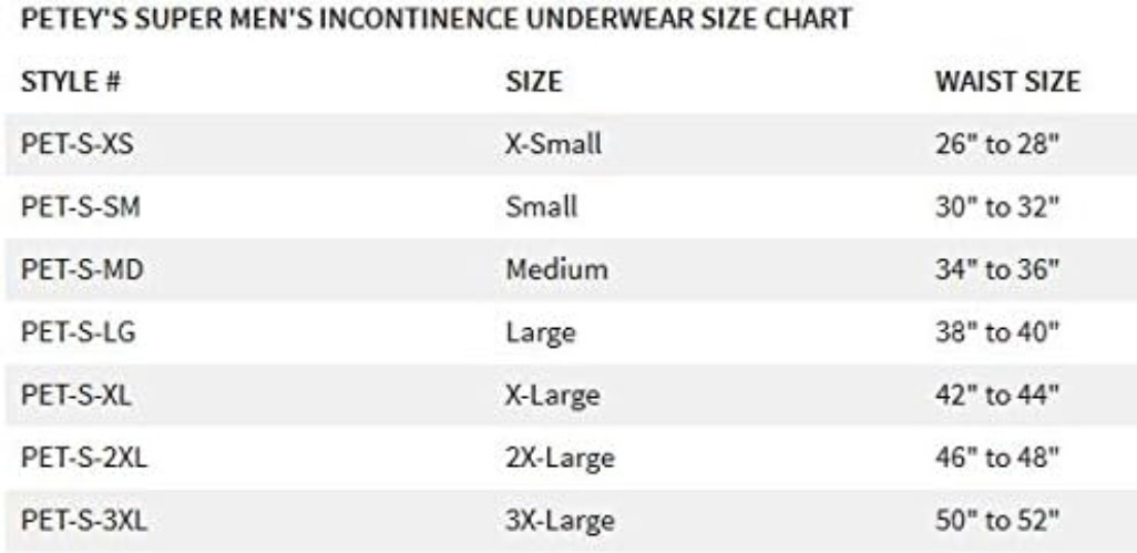 Reusable Large Incontinence Briefs for Men – Comfortable and Discreet Support