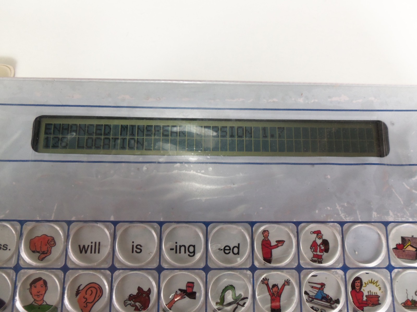 PRC Touch Talker with Minspeak for Disability Hearing Speech Tool with Manual