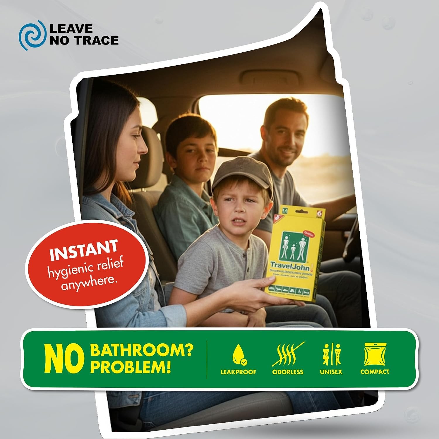 Disposable Urinal Bags 3 Pack Portable Travel Urinals for Men Women Kids